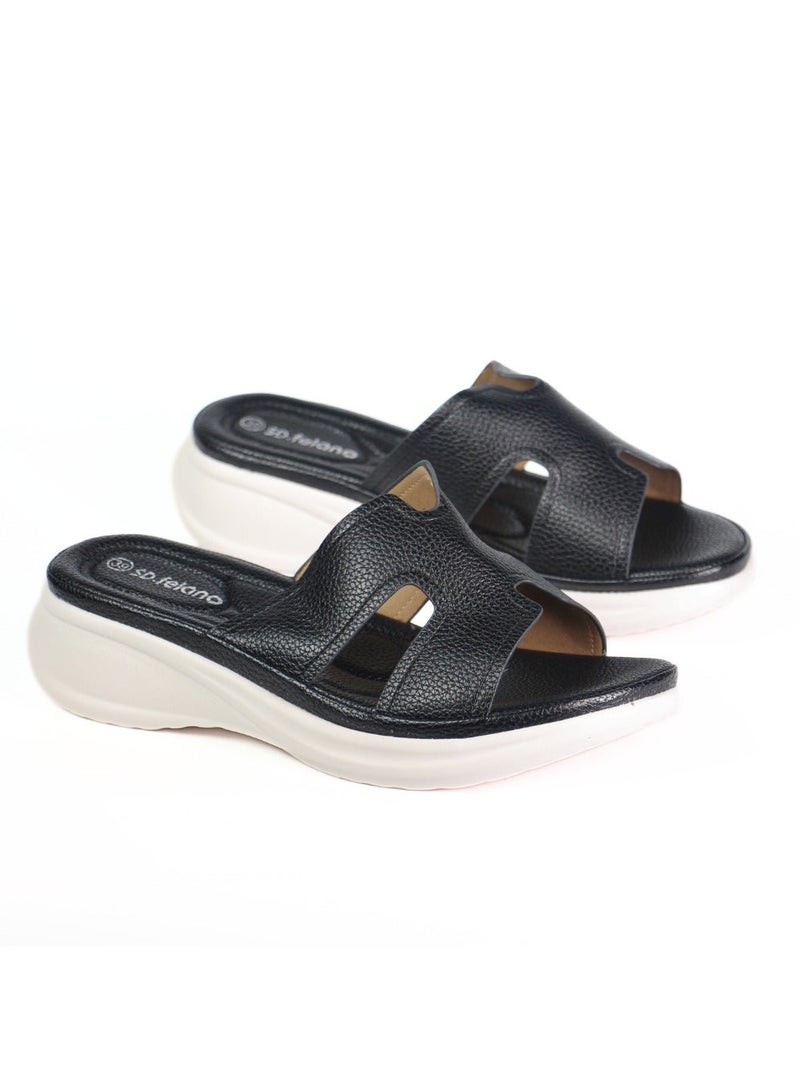 Mon Ami Monami Women's Slide Sandals - Super Comfy & Cushioned Slides for Women, Lightweight Soft Comfort Sandals with Arch Support, Stylish Casual Slides - Image 4